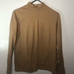 Tan turtle neck